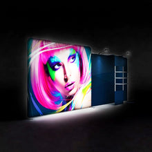 Load image into Gallery viewer, 20ft x 8ft WaveLight LED Backlit Display Kit 04 | expogoods.com
