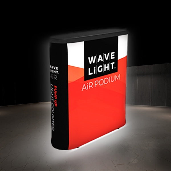 40in x 40in Wavelight Air Podium | expogoods.com