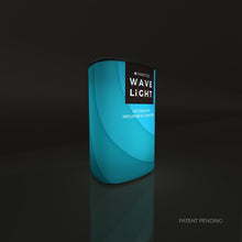 Load image into Gallery viewer, 2ft x 2ft x 3ft Backlit Inflatable Wavelight Air Triangular Counter | expogoods.com
