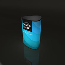 Load image into Gallery viewer, 2ft x 2ft x 3ft Backlit Inflatable Wavelight Air Triangular Counter | expogoods.com
