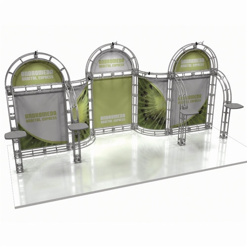 10ft x 20ft Andromeda Orbital Express Truss Display | expogoods.com