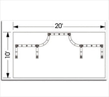 Load image into Gallery viewer, 10ft x 20ft Andromeda Orbital Express Truss Display | expogoods.com
