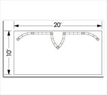 Load image into Gallery viewer, 10ft x 20ft Electra Orbital Express Truss Display | expogoods.com
