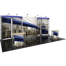 Load image into Gallery viewer, 10ft x 20ft Aries Orbital Express Truss Display | expogoods.com
