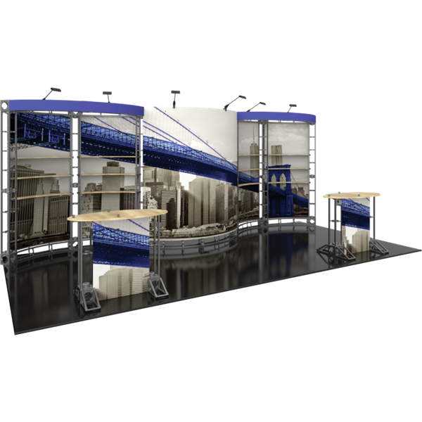 10ft x 20ft Aries Orbital Express Truss Display | expogoods.com