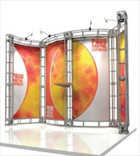 Load image into Gallery viewer, 10ft x 10ft Pavo Orbital Express Truss Display | expogoods.com

