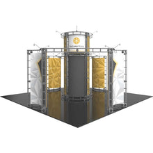 Load image into Gallery viewer, 20ft x 20ft Island Tucana Orbital Express Truss Display | expogoods.com
