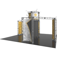 Load image into Gallery viewer, 20ft x 20ft Island Tucana Orbital Express Truss Display | expogoods.com
