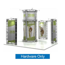 Load image into Gallery viewer, 20ft x 20ft Island Tucana Orbital Express Truss Display | expogoods.com
