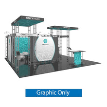 Load image into Gallery viewer, 20ft x 20ft Island Onyx Orbital Express Truss Display | expogoods.com
