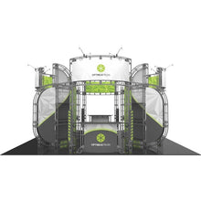 Load image into Gallery viewer, 20ft x 20ft Island Optimus Orbital Express Truss Display | expogoods.com
