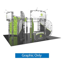 Load image into Gallery viewer, 20ft x 20ft Island Optimus Orbital Express Truss Display | expogoods.com
