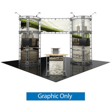 Load image into Gallery viewer, 20ft x 20ft Island Gemini Orbital Express Truss Display | expogoods.com
