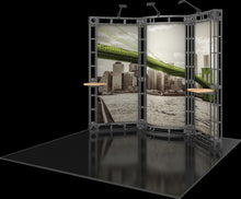 Load image into Gallery viewer, 10ft x 10ft Sirius Orbital Express Truss Display | expogoods.com
