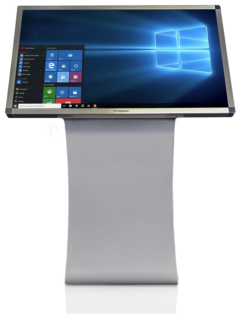 32in Pedestal Touch Screen Computer Kiosk | expogoods.com