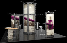Load image into Gallery viewer, 20ft x 20ft Island Zenit Orbital Express Truss Display | expogoods.com

