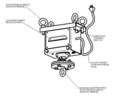 Load image into Gallery viewer, IG-2 HANG 100 lb Cap Motorized Turntable for Hanging Displays | expogoods.com
