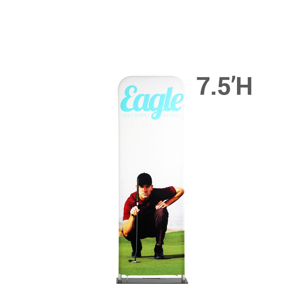 24in EZ Extend Tension Fabric Banner Stand Display | expogoods.com