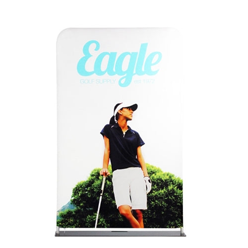 48in EZ Extend Tension Fabric Banner Stand Display | expogoods.com