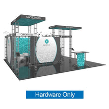 Load image into Gallery viewer, 20ft x 20ft Island Onyx Orbital Express Truss Display | expogoods.com
