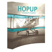 Load image into Gallery viewer, 8ft x 8ft Hopup Curved Tension Fabric Display | expogoods.com
