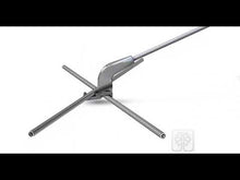 Load and play video in Gallery viewer, 5ft x 5ft Ready Pop Up Fabric Tabletop Display
