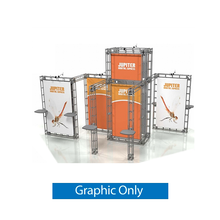 Load image into Gallery viewer, 20ft x 20ft Island Jupiter Orbital Express Truss Display | expogoods.com
