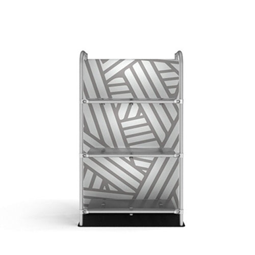 3ft x 5ft Waveline Merchandiser | Tension Fabric Display | expogoods.com