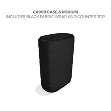 Load image into Gallery viewer, 3ft x 10ft Waveline Merchandiser | Tension Fabric Display | expogoods.com
