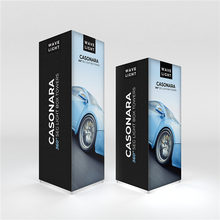 Load image into Gallery viewer, 3ft x 8-10ft Tall Wavelight Casonara Backlit Tower | expogoods.com
