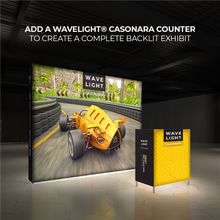 Load image into Gallery viewer, 10ft x 8ft WaveLight Casonara Light Box Display | expogoods.com
