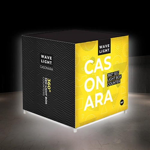 40in Wavelight Casonara Square Light Box Counter