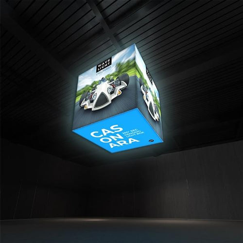 3ft Cube Wavelight Casonara Light Box Hanging Blimp