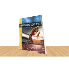 Load image into Gallery viewer, 9ft x 8ft Angled Igniter Fabric Light Box Display Kit | Single-Sided Kit
