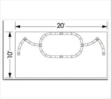 Load image into Gallery viewer, 10ft x 20ft Pictor Orbital Express Truss Display | expogoods.com
