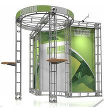 Load image into Gallery viewer, 10ft x 10ft Carina Orbital Express Truss Display | expogoods.com
