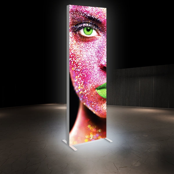 3ft x 8ft Vector Frame Essential Light Box | Backlit Fabric SEG Display ...