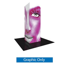 Load image into Gallery viewer, 4ft Vector Frame Modular Backlit Tower | expogoods.com
