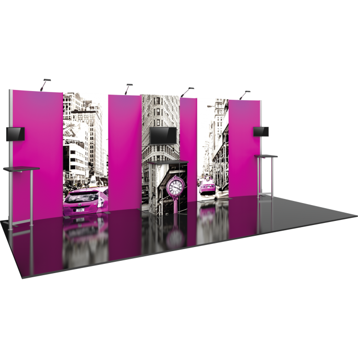 10ft x 20ft Hybrid Pro Modular Kit 09 | expogoods.com