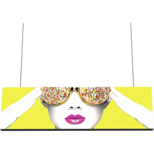 Load image into Gallery viewer, 10ft x 3ft Vector Frame Hanging Light Box

