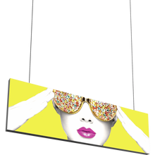 Load image into Gallery viewer, 10ft x 3ft Vector Frame Hanging Light Box
