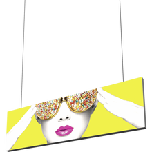 Load image into Gallery viewer, 10ft x 3ft Vector Frame Hanging Light Box
