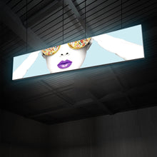 Load image into Gallery viewer, 15ft x 3ft Vector Frame Hanging Light Box
