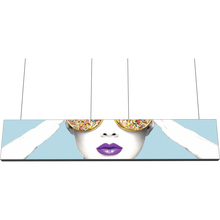 Load image into Gallery viewer, 15ft x 3ft Vector Frame Hanging Light Box
