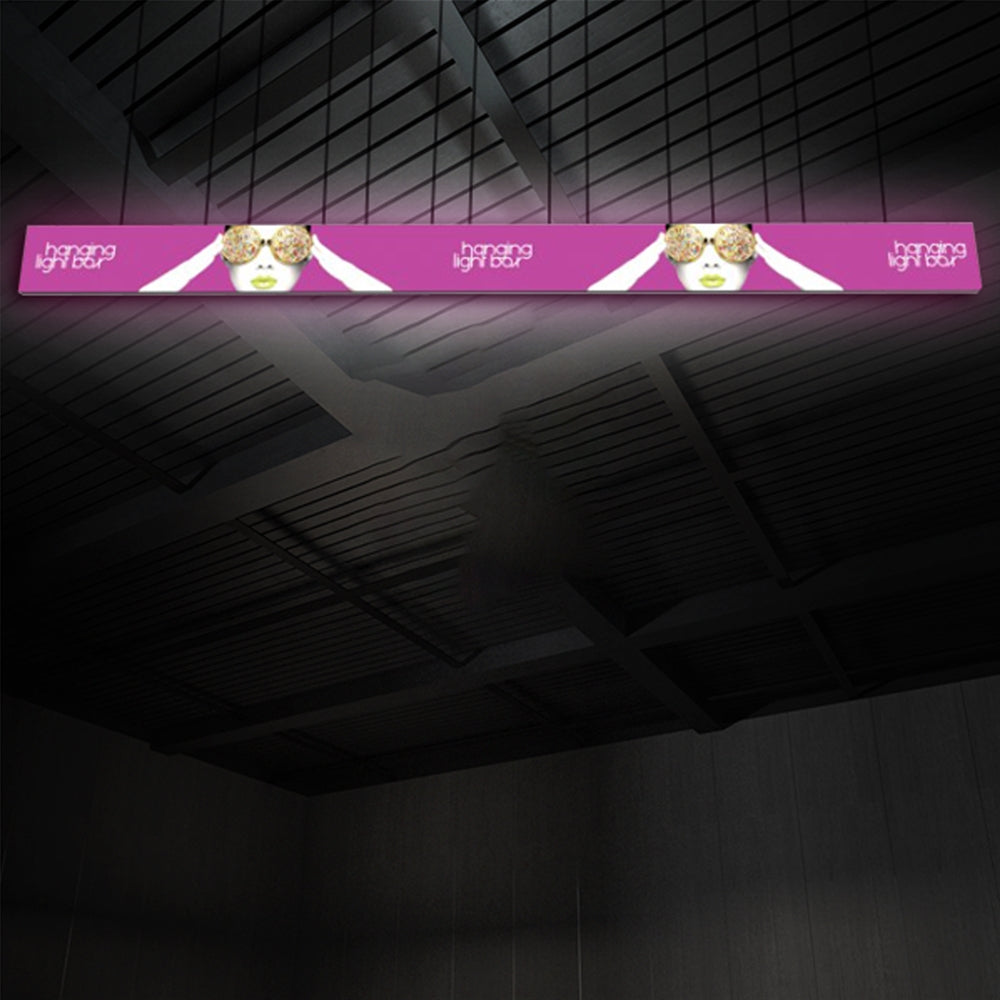 40ft x 3ft Vector Frame Hanging Light Box