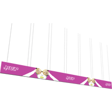 Load image into Gallery viewer, 40ft x 3ft Vector Frame Hanging Light Box
