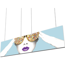 Load image into Gallery viewer, 15ft x 3ft Vector Frame Hanging Light Box

