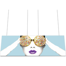 Load image into Gallery viewer, 15ft x 3ft Vector Frame Hanging Light Box
