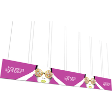 Load image into Gallery viewer, 40ft x 3ft Vector Frame Hanging Light Box
