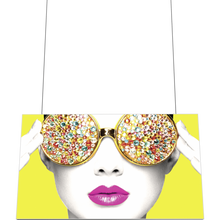 Load image into Gallery viewer, 10ft x 3ft Vector Frame Hanging Light Box
